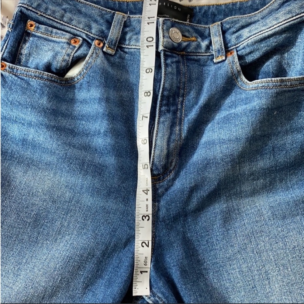 6/$20💙 ASOS Design High Rise Jeans 26 - Picture 9 of 11